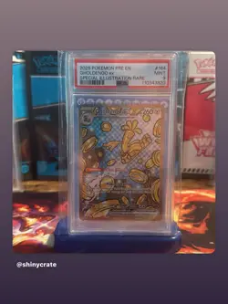 Pokemon Gholdengo EX TCG Special Illustration Rare Card 164/131 PSA 9 - Image 1
