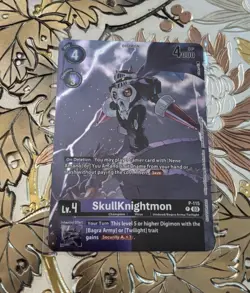 Digimon Card Game SkullKnightmon P-115 EX10 Legend Pack Promo Sinister Order - Image 1
