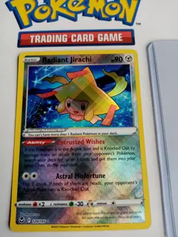Radiant Jirachi 120/195 - Holo Rare - Silver Tempest - Pokemon Card - MINT - Image 2