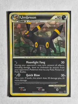 Umbreon (Cracked Ice Holo) 010/090 Deck Exclusives Holo Pokemon Card TCG Single - Image 1