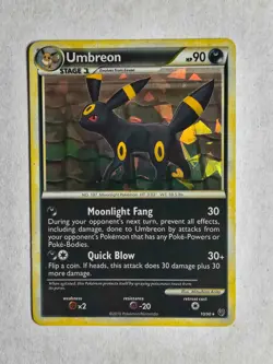 Umbreon (Cracked Ice Holo) 010/090 Deck Exclusives Holo Pokemon Card TCG Single - Image 2