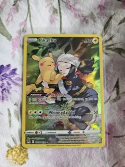 Pikachu TG05/TG30 Lost Origin Trainer Gallery Ultra Rare Pokemon Card - Image 1