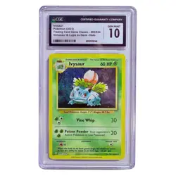Ivysaur CLV 002/034 Pokemon Card - CGC 10 GRADED GEM MINT - TCG Classic - Image 1