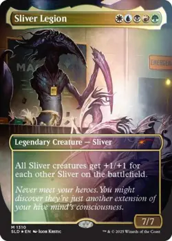 NM Foil M - Sliver Legion (1310): Secret Lair - Image 1