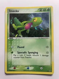 Treecko Black Star Promo Holo Card 016 Pokemon TCG Card - Image 1