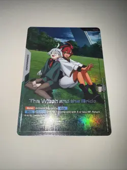Gundam Card Game The Witch And The Bride GD01-117 R+ English Alt Art TCG CCG - Image 4