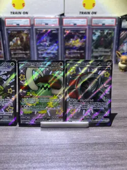 Paldean Fates Full Art Shiny Ex 4 Card Lot Pokemon English Near Mint+ - Image 4