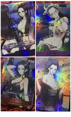 One Piece Nico 6 Set ACG Anime Girls Cards Special Reserved - Image 1