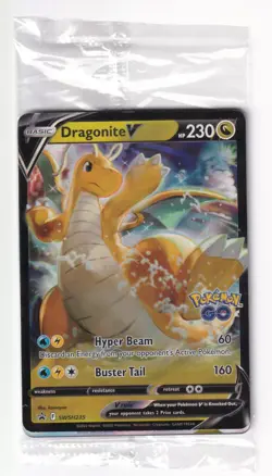 Pokemon TCG Dragonite V VSTAR SWSH235 & SWSH236 Promo Card Sealed - Image 1