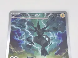 Pokemon TCG Zekrom EX Black Bolt Special Illustration Card #166/086 SV NM - Image 2
