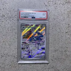 Metagross 178/162 Temporal Forces Illustration Rare Pokemon Card PSA 9 MINT - Image 1