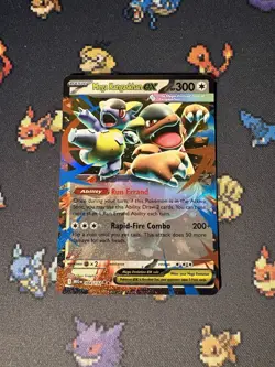 Pokemon Cards Mega Kangaskhan ex 104/132 Ultra Rare Mega Evolution - (NM) - Image 1