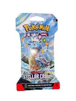 Pokemon Cards - S&V: Stellar Crown - BLISTER BOOSTER PACK [10 Cards] -New Sealed - Image 1