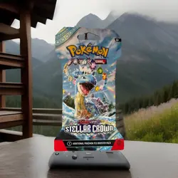 Pokemon Cards - S&V: Stellar Crown - BLISTER BOOSTER PACK [10 Cards] -New Sealed - Image 3
