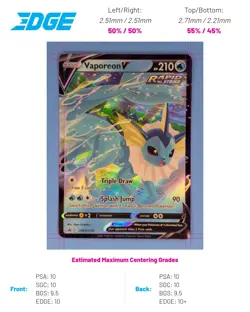 Vaporeon V - SWSH150 Pokemon TCG Promo SWSH: Sword & Shield Promo Cards NM - Image 3