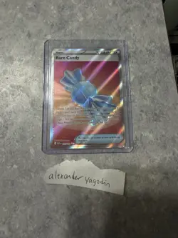 Pokemon TCG Mega Evolution Rare Candy Full Art Trainer Card 175/132 - Image 1