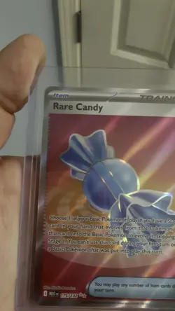 Pokemon TCG Mega Evolution Rare Candy Full Art Trainer Card 175/132 - Image 2