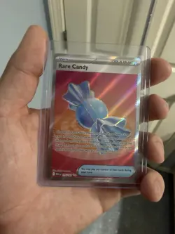 Pokemon TCG Mega Evolution Rare Candy Full Art Trainer Card 175/132 - Image 3