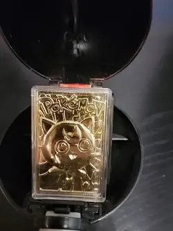 Pokemon Jigglypuff Special Edition Trading Card 23 Karat Gold-Plated - Image 1