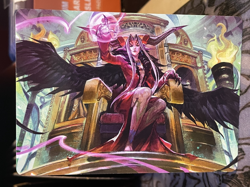 Sorceress's Schemes Final Fantasy Art Card NM MTG Magic the Gathering - Image 1