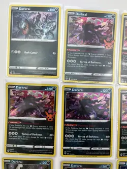 9 Card Lot Darkrai holo rare Reverse Holo Pokemon TCG - Image 2