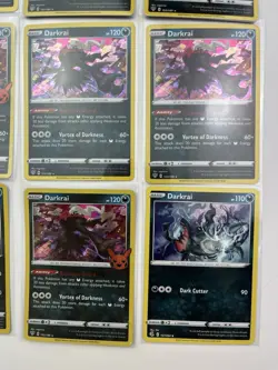 9 Card Lot Darkrai holo rare Reverse Holo Pokemon TCG - Image 4