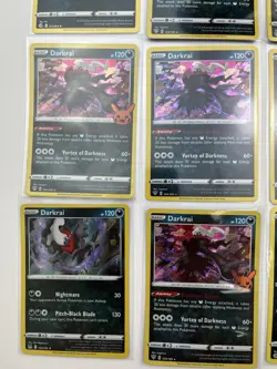 9 Card Lot Darkrai holo rare Reverse Holo Pokemon TCG - Image 5