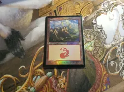 Mountain 446 Retro Foil MTG Commander Masters - Pack Fresh - - Image 1