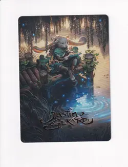 MAGIC MTG BLOOMBURROW ART SERIES GOLD STAMPED TAMIYO, FIELD RESEARCHER - Image 1