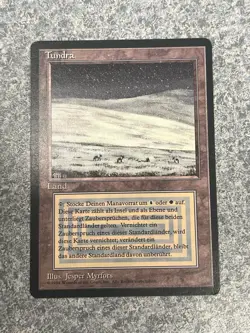 FBB Tundra German - Near mint MTG Dual Land - Image 1