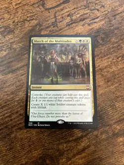 March of the Multitudes Commander: Streets of New Capenna Regular - Image 1