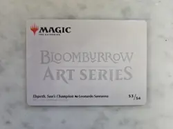 MTG: Bloomburrow Art Series Elspeth, Sun's Champion 53/54 - NM Condition - Image 2