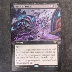 Rush of Dread - Extended - Outlaws of Thunder Junction (MTG) - Image 1