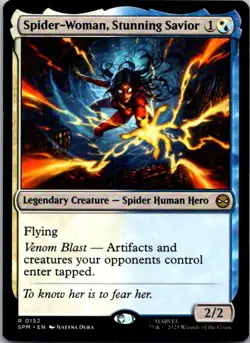 Spider-Woman, Stunning Savior R Legendary Creature - Spider Human Hero Marvel's - Image 1