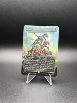 Perfect Defense - Defense of the Heart (Borderless) Secret Lair Drop Foil RC50 - Image 1