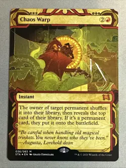 MTG / Chaos Warp / STA / #036 / FOIL ETCHED / Mythic / NM - Image 1