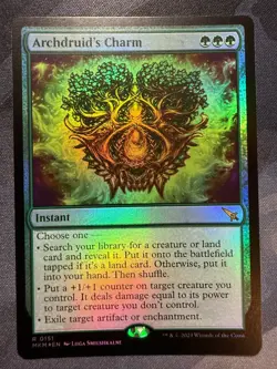 Archdruid's Charm: Murders at Karlov Manor, (MKM) FOIL #0151 - Image 1