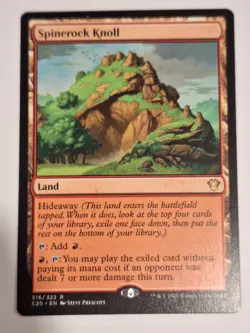Spinerock Knoll - Commander: 2020 - Magic the Gathering MTG Nice! - Image 1