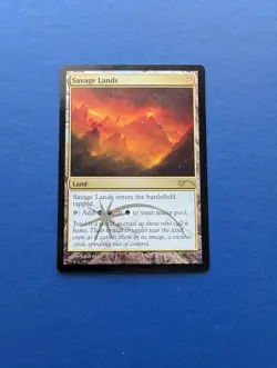 MTG Savage Lands: FNM PROMO FOIL #12 - NM-MT - Image 1