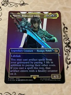 Noctis, Prince of Lucis (Borderless) Final Fantasy Foil - Image 1