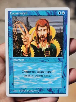 2x Summer Magic/MTG Counterspells ~ RARER THAN ALPHA!!! - Image 1