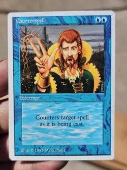 2x Summer Magic/MTG Counterspells ~ RARER THAN ALPHA!!! - Image 3