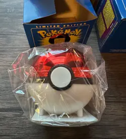 SEALED Set of 6 Blue Burger King Pokemon 23K Plated Trading Card Pokeballs - Image 5