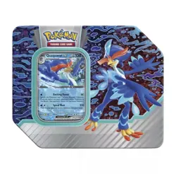 Pokemon TCG Paldea Partners Tin Quaquaval Factory Sealed FAST FREE SHIPPING!! 820650852930 - Image 1