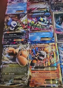 HUGE Pokemon Cards TCG Collection OVERSIZED Jumbo Holos GX MEGA EX Full ART - Image 2