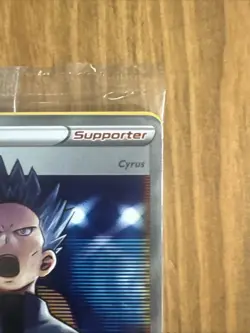 Pokemon TCG - Boss's Orders Cyrus - Black Star Promo Sword & Shield - SEALED - Image 2
