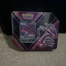 Pokemon TCG V Powers Tin Eternatus V 5 Booster Packs Factory Sealed.. - Image 1