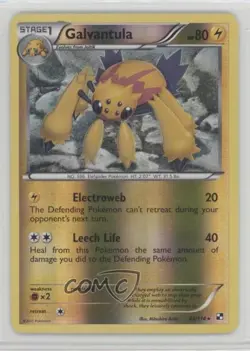 Galvantula Reverse Foil Pokemon Black & White Base Set #46 - Image 1