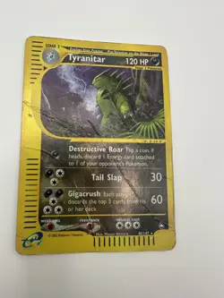 Tyranitar 040/147 Aquapolis Reverse Holo Ultra Rare Pokemon TCG Nintendo HP - Image 1