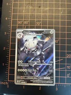 Steelix 150/132 Illustration Rare Pokemon Mega Evolution NM - Image 1